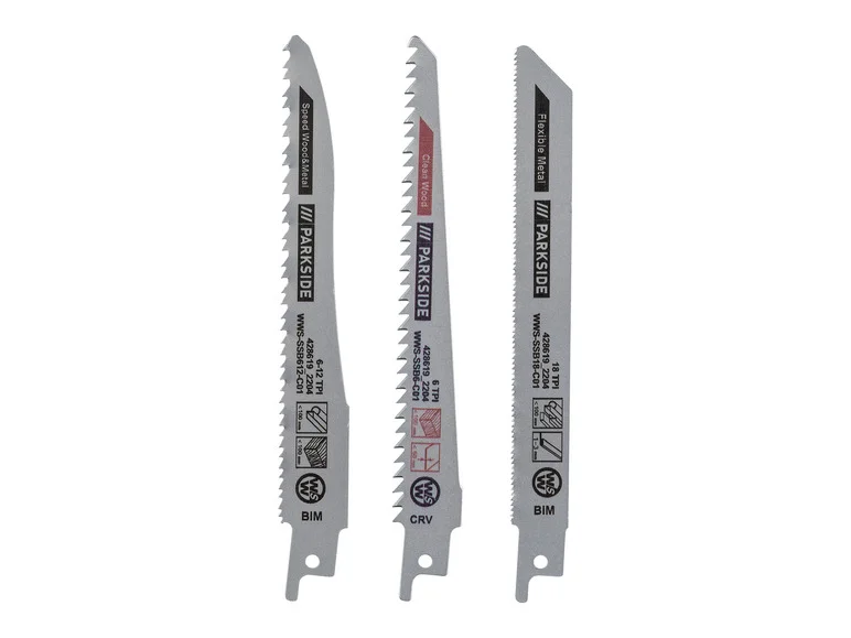 Conjunto de 3 lâminas de sabre PARKSIDE®