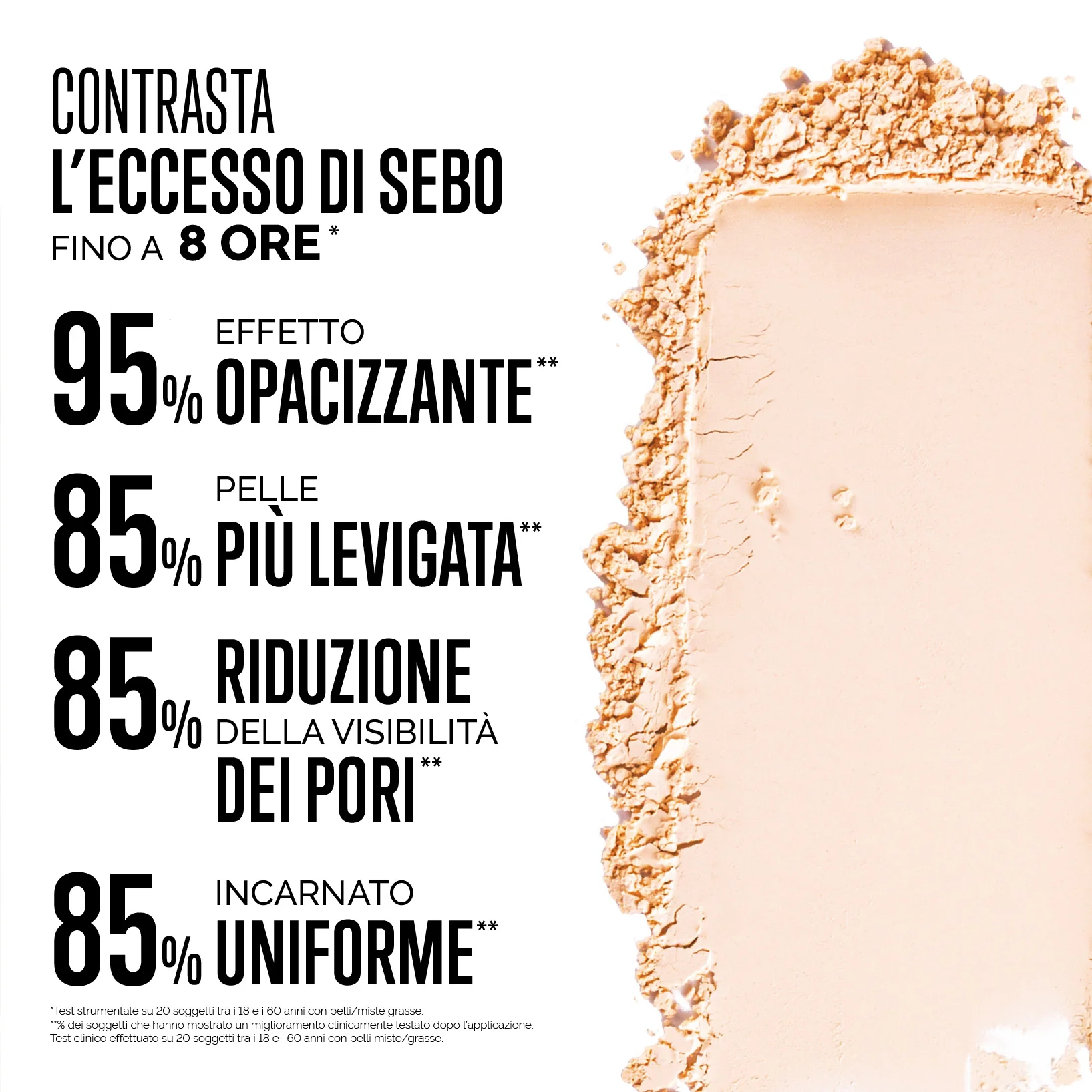 Viso VELVET LOCK - Cipria compatta