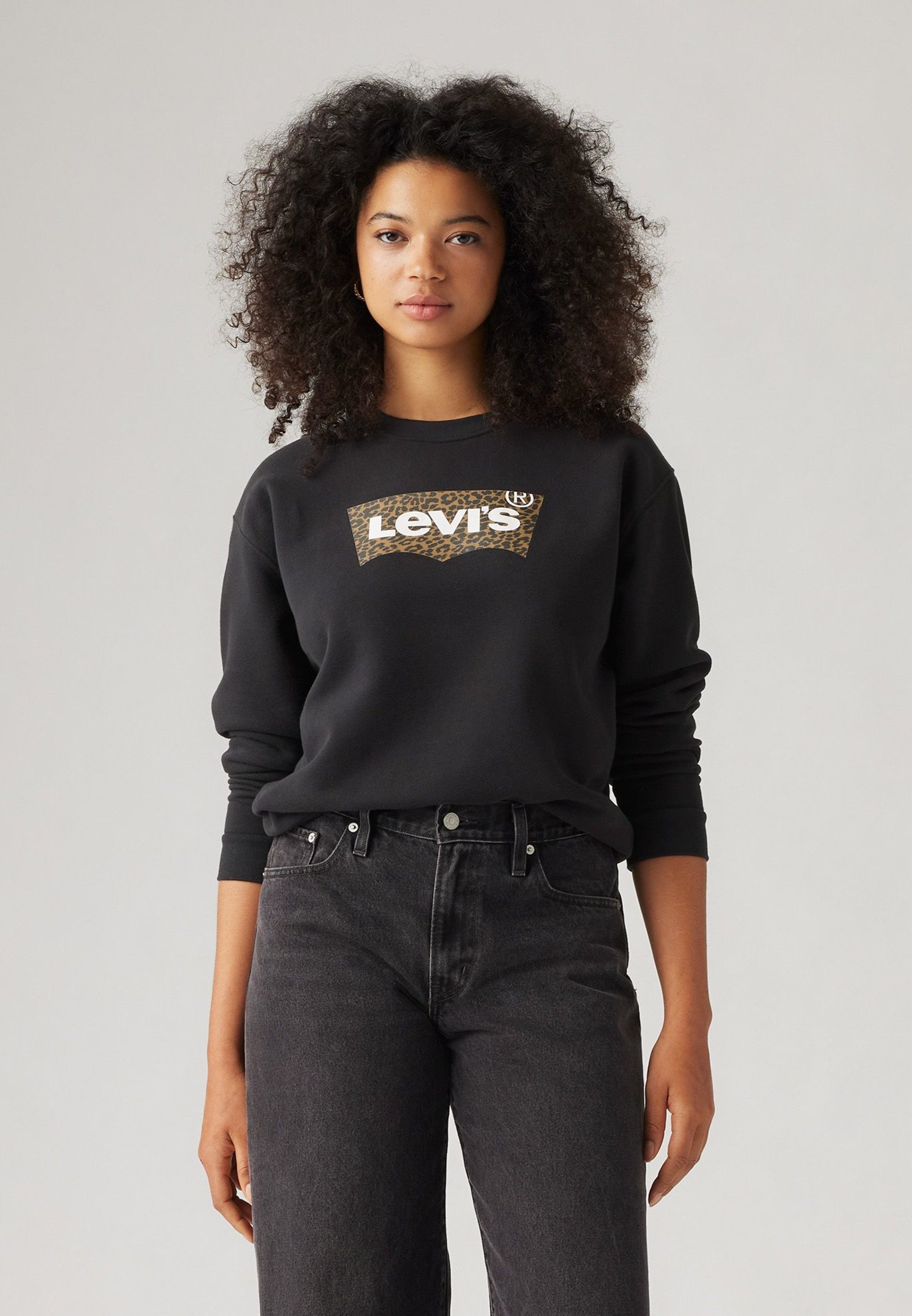 Levi's® EVERYDAY CREW - Bluza - kawior
