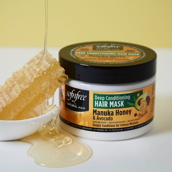 SNF Naturals Deep Condition vlasová maska s manukovým medom a avokádom