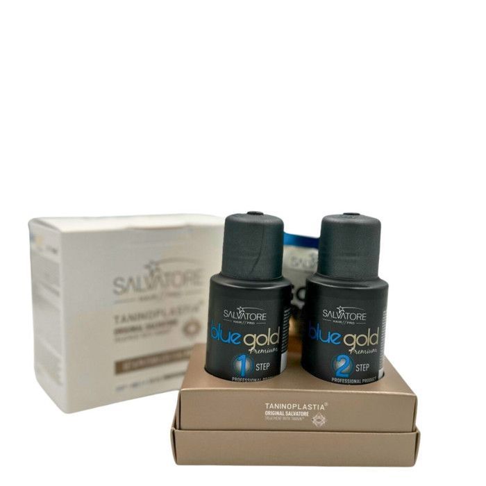 SALVATORE Blue Gold Premium Kit 100ml x2 - Taninoplastie