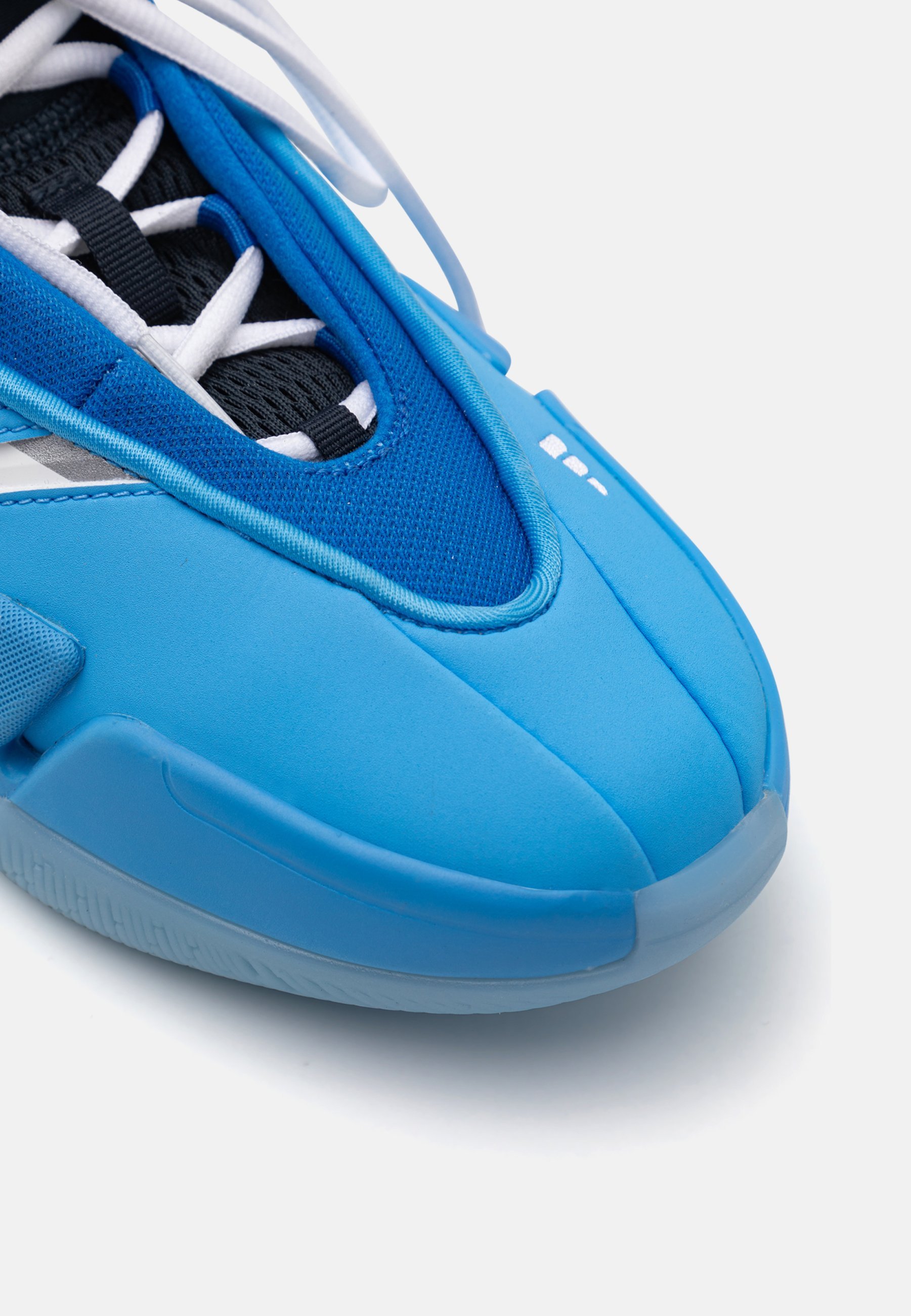 adidas Performance DAME 9 - Buty do koszykówki - obuwie białe/aurora ink