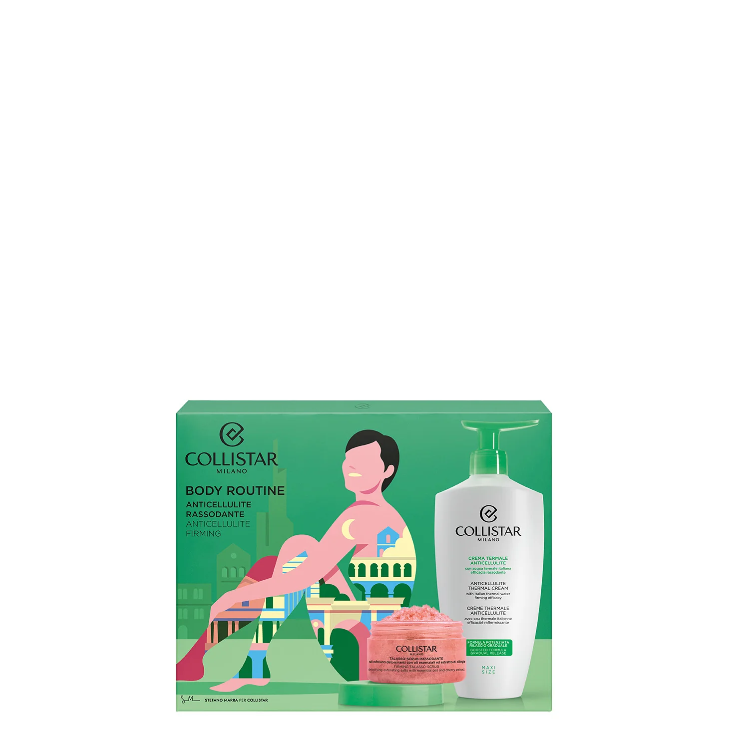 Corpo Routine Corpo Anticellulite Rassodante - Cofanetto Corpo, Crema corpo anticellulite
