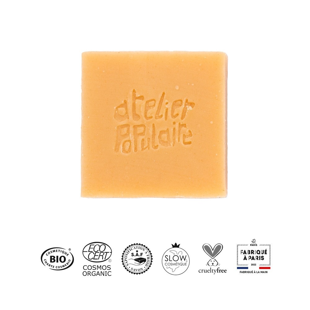 atelier populaire Orangeraie Oubliée | Savon à froid surgras certifié BIO