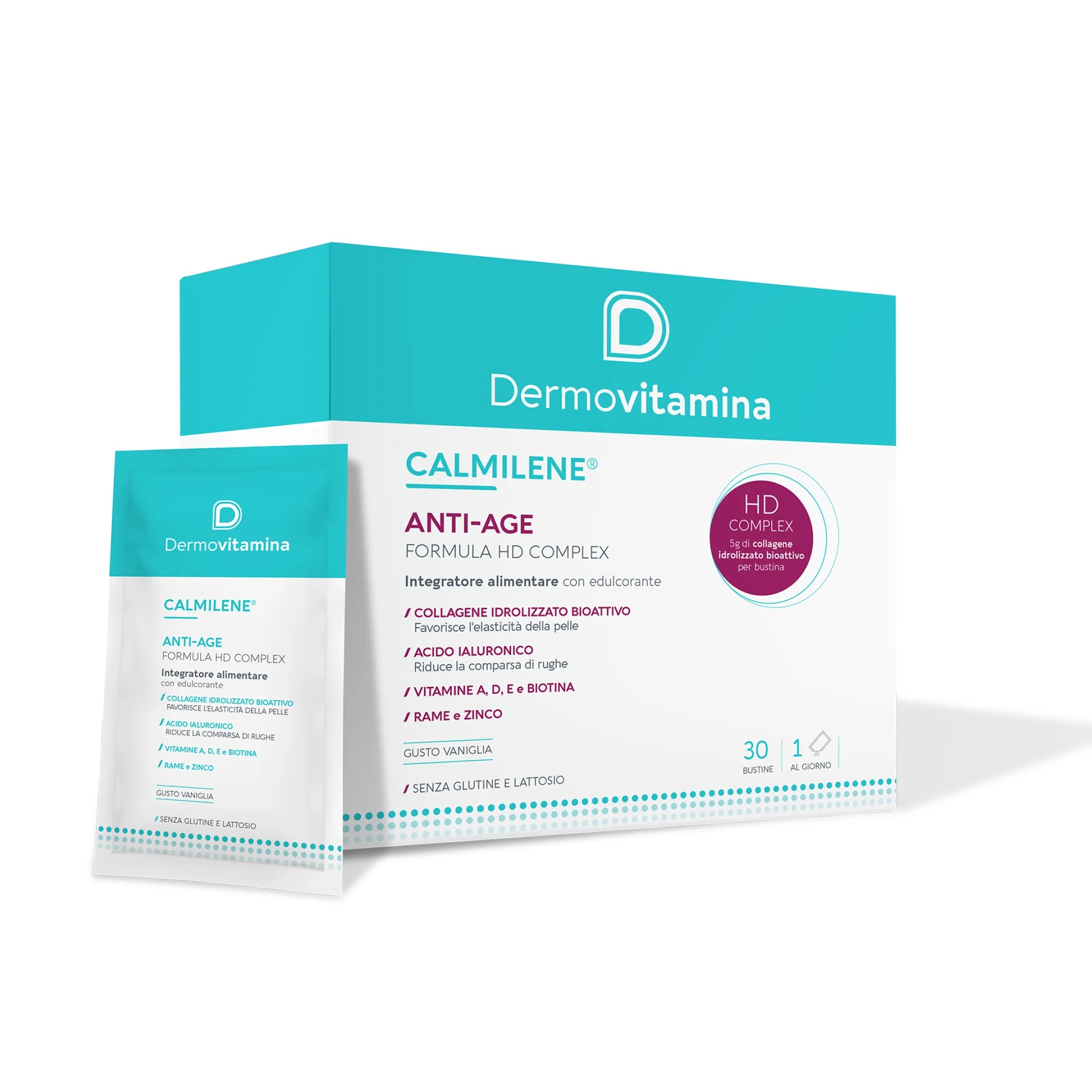 DERMOVITAMINA Dermovitamina Calm Formule Anti-âge Complexe HD 30 sachets Complément alimentaire
