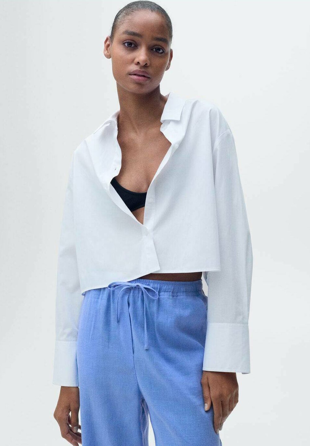 Pantalon Mango - bleu foncé
