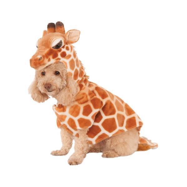 Disfraz de jirafa para perro de Bristol Novelty (Talla S)