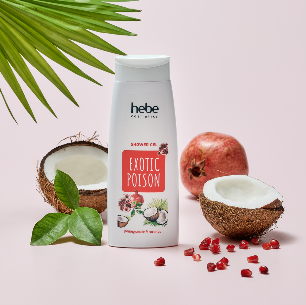 Hebe Cosmetics Exotic Poison Granátové jablko a kokos