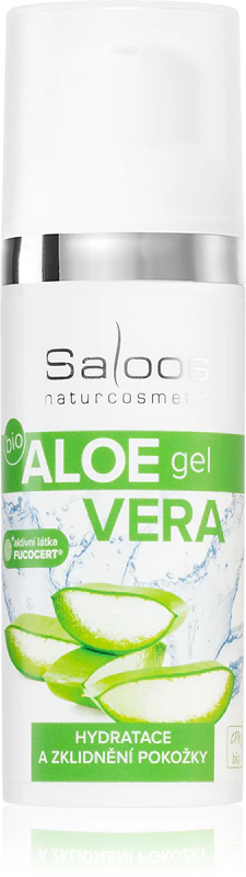 Saloos Bio Aloë Vera verfrissende gel voor de droge en geïrriteerde huid