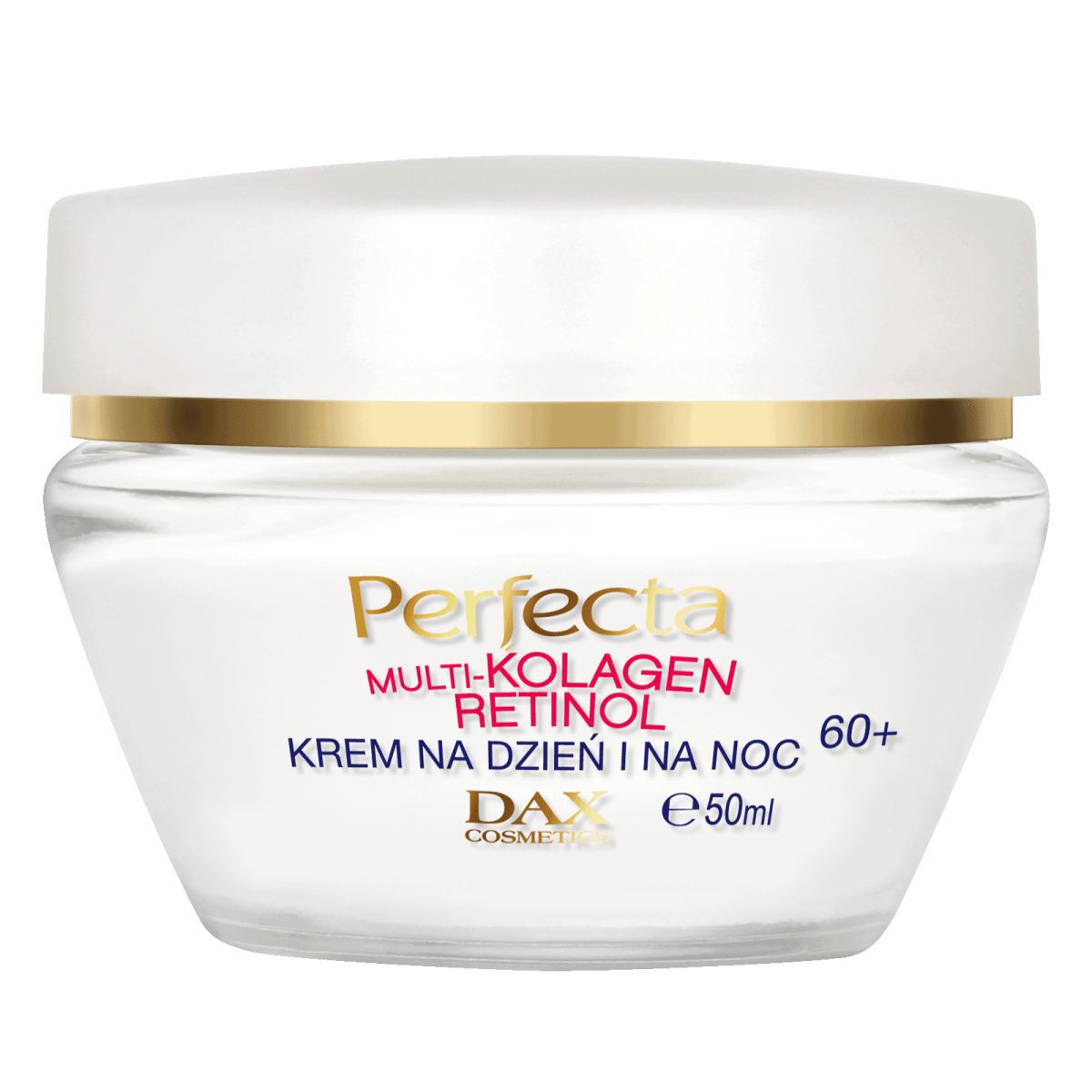 Perfecta dnevna in nočna krema za obraz proti gubam 60+ 50 ml multikolagenski retinol