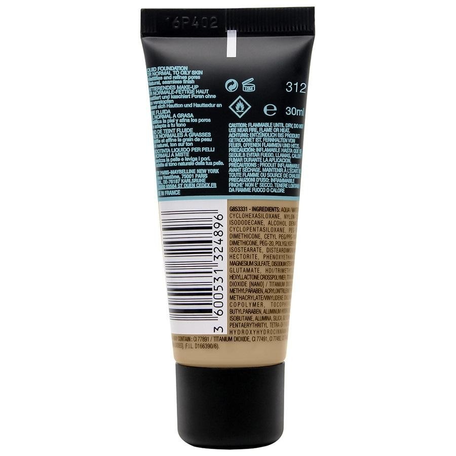 Maybelline Fond de teint ton sur ton matifiant