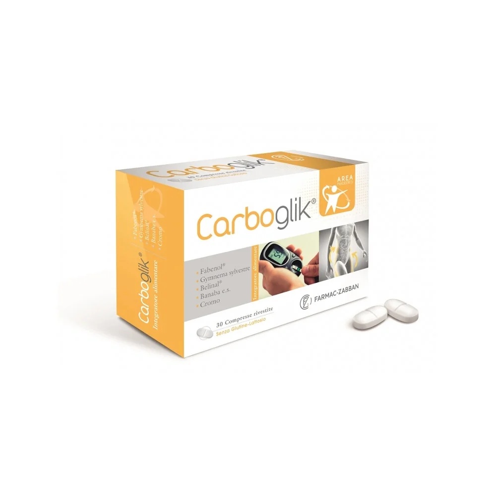 FARMAC-ZABBAN Carboglik 30 tabletten