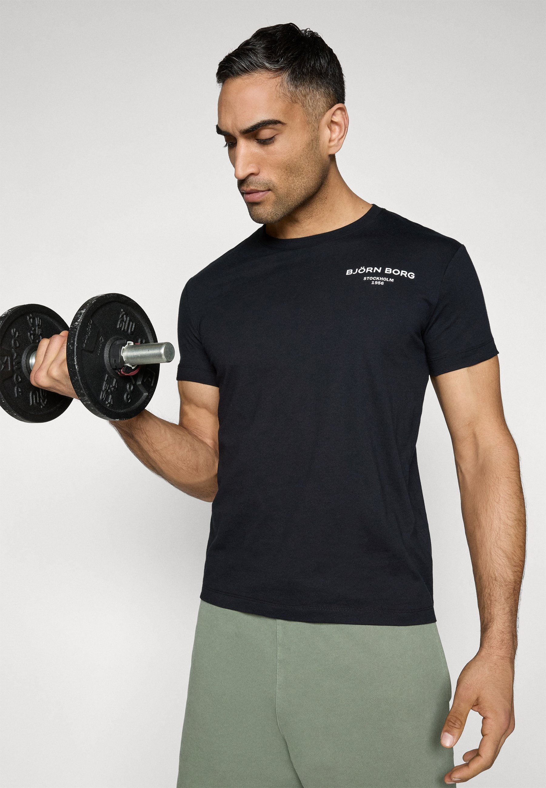 Björn Borg ESSENTIAL - Basic T-shirt - zwarte schoonheid
