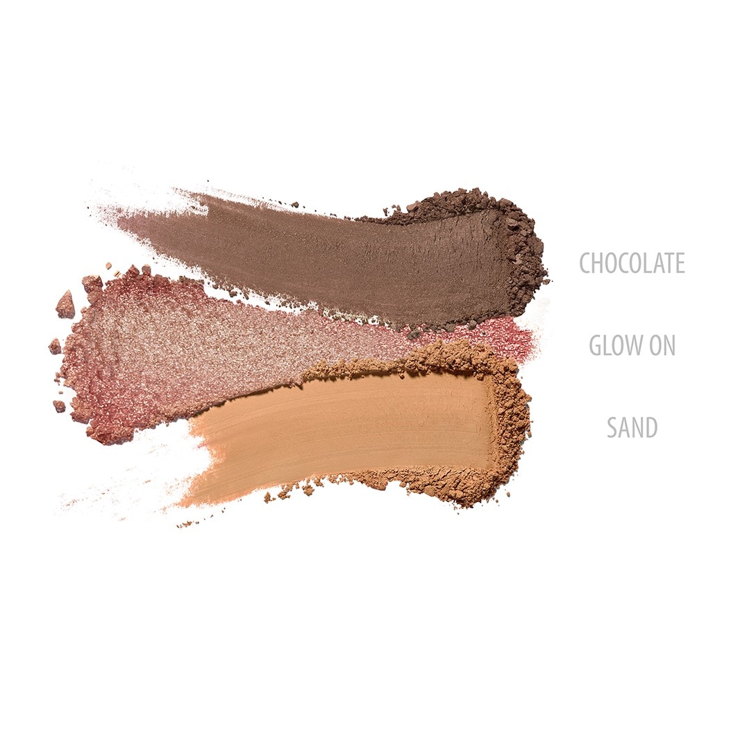 Paleta cieni do powiek Douglas Collection „Glorious Eyes Trio Shades” – 1 sztuka