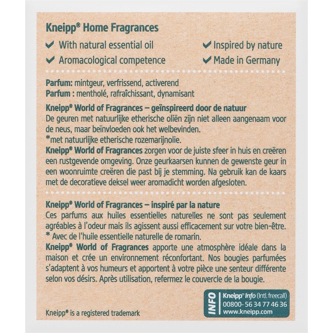 Kneipp kvapioji žvakė „Sudie, stresas“ – 145 g