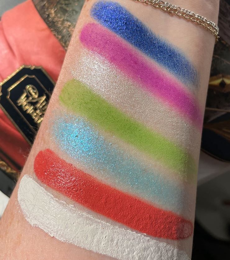 Paleta za obraz Alice in Wonderland Nori klobučar Palete za senčila in ličila