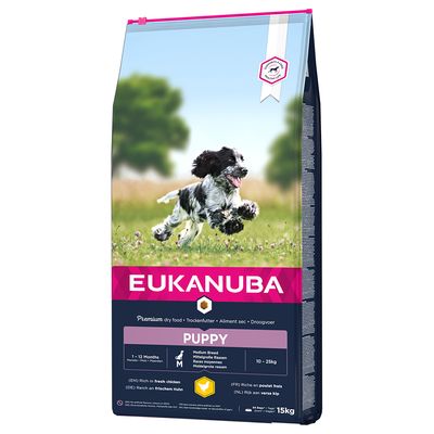 Eukanuba Puppy Medium Breed - kana