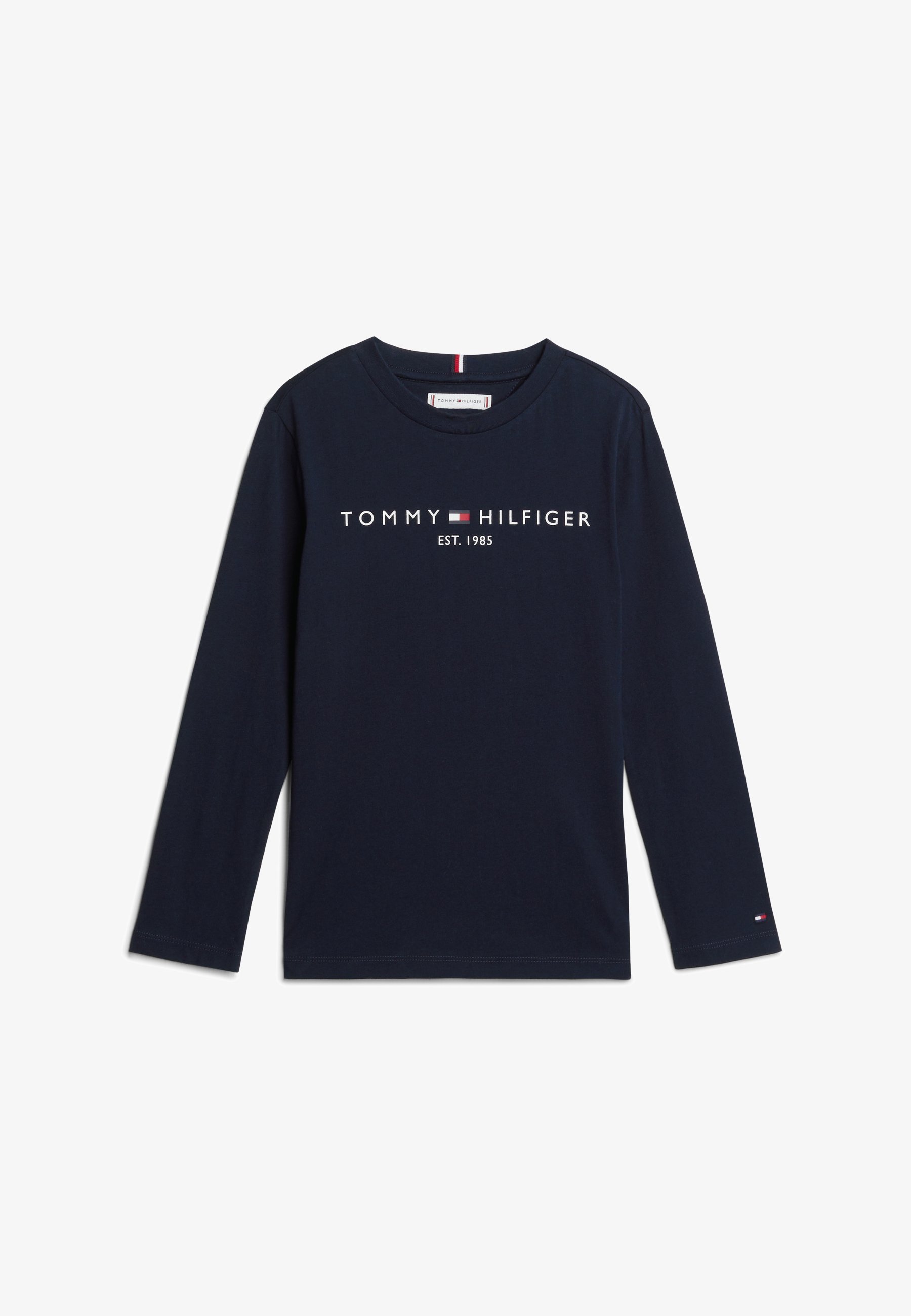 TOMMY HILFIGER ESSENTIAL TEE UNISEX - Top s dlouhým rukávem - black