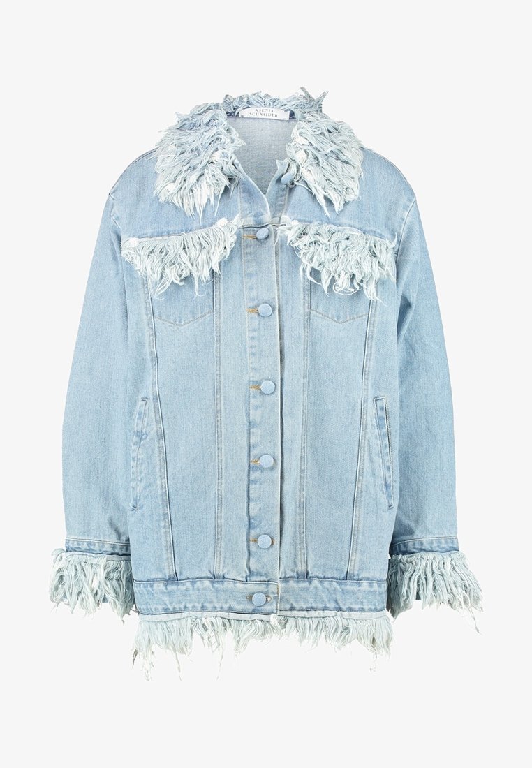 Jaqueta jeans Ksenia Schnaider - jeans destroyed