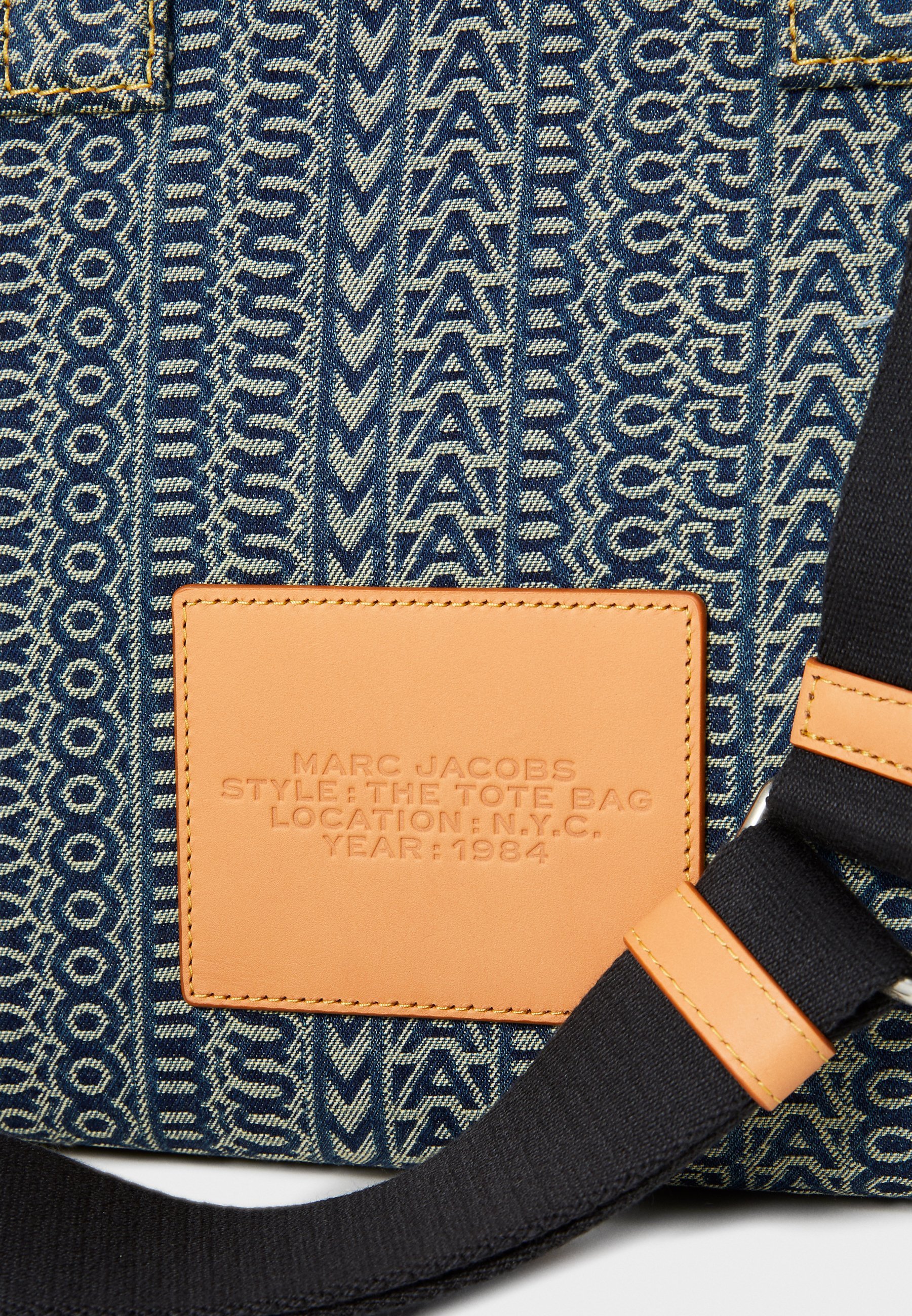 MARC JACOBS THE MEDIUM TOTE - Handtas - zonvervaagde denim