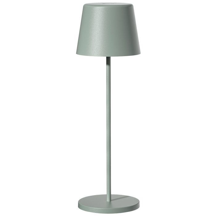 Lampe de table sans fil - LUMISKY - KELLY OLIVE - Aluminium vert - LED blanc dimmable - Rechargeable - H38 cm