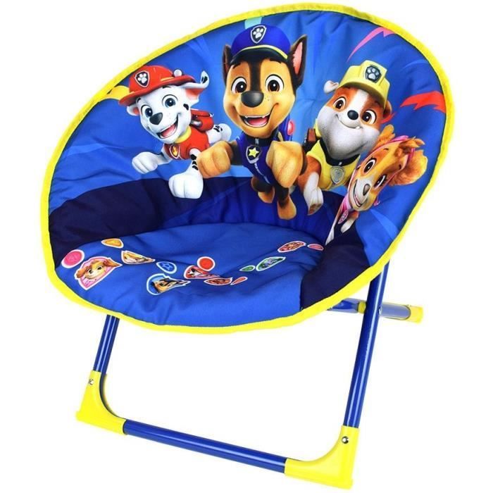 Siège lune pliable enfant - PAT'PATROUILLE - FUN HOUSE - 54 x 42 x 47 cm
