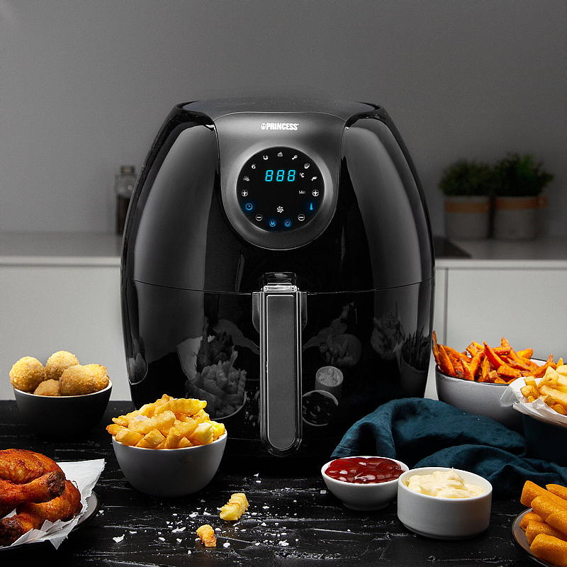 Princess elektrische airfryer 1700 W, 5,2 l, Familiemodel Princess