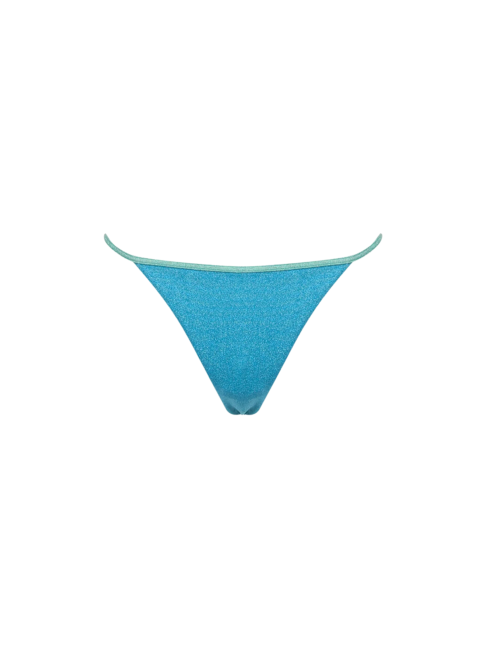 Jodene Lurex zwembroek met hoge taille voor dames