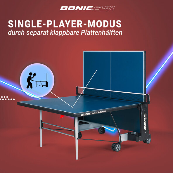 Innendørs bordtennisbord Roller 800