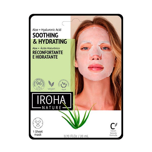 Lugnande och återfuktande ansiktsmask | 1 enhet