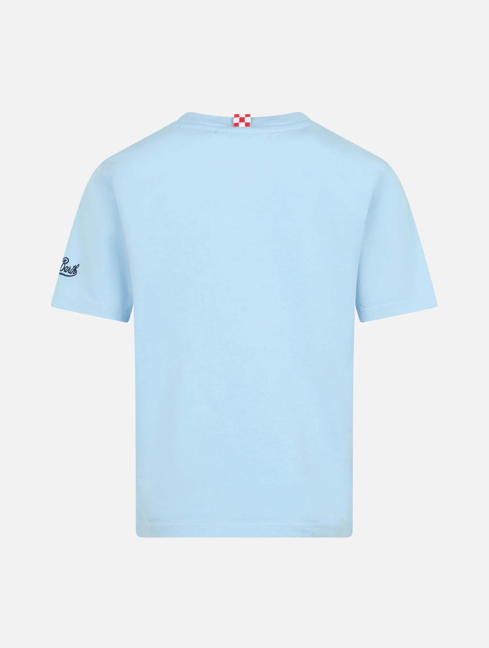 St. Barth beste vriend katoenen T-shirt met krokodillenprint voor kinderen