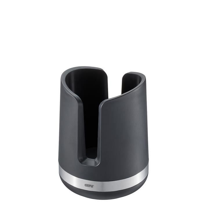 Bottle and carafe cooler - GEFU - SMARTLINE - Borosilicate glass - Matte black - 1 L