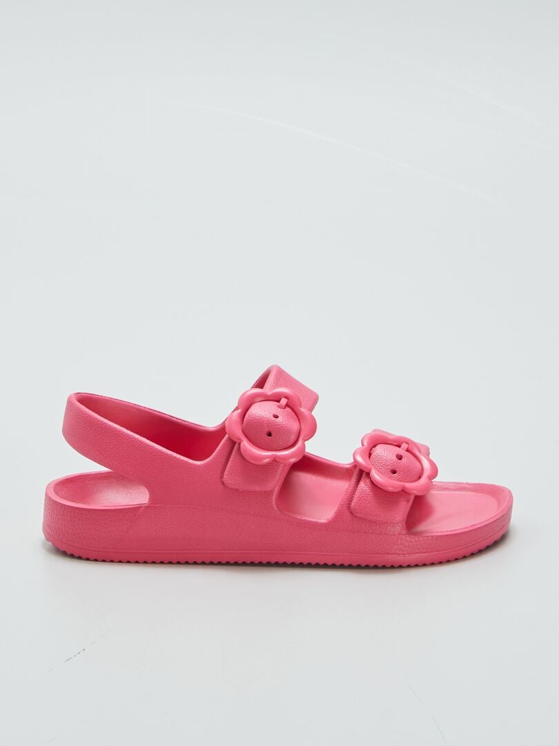 Plastic sandalen - ROZE