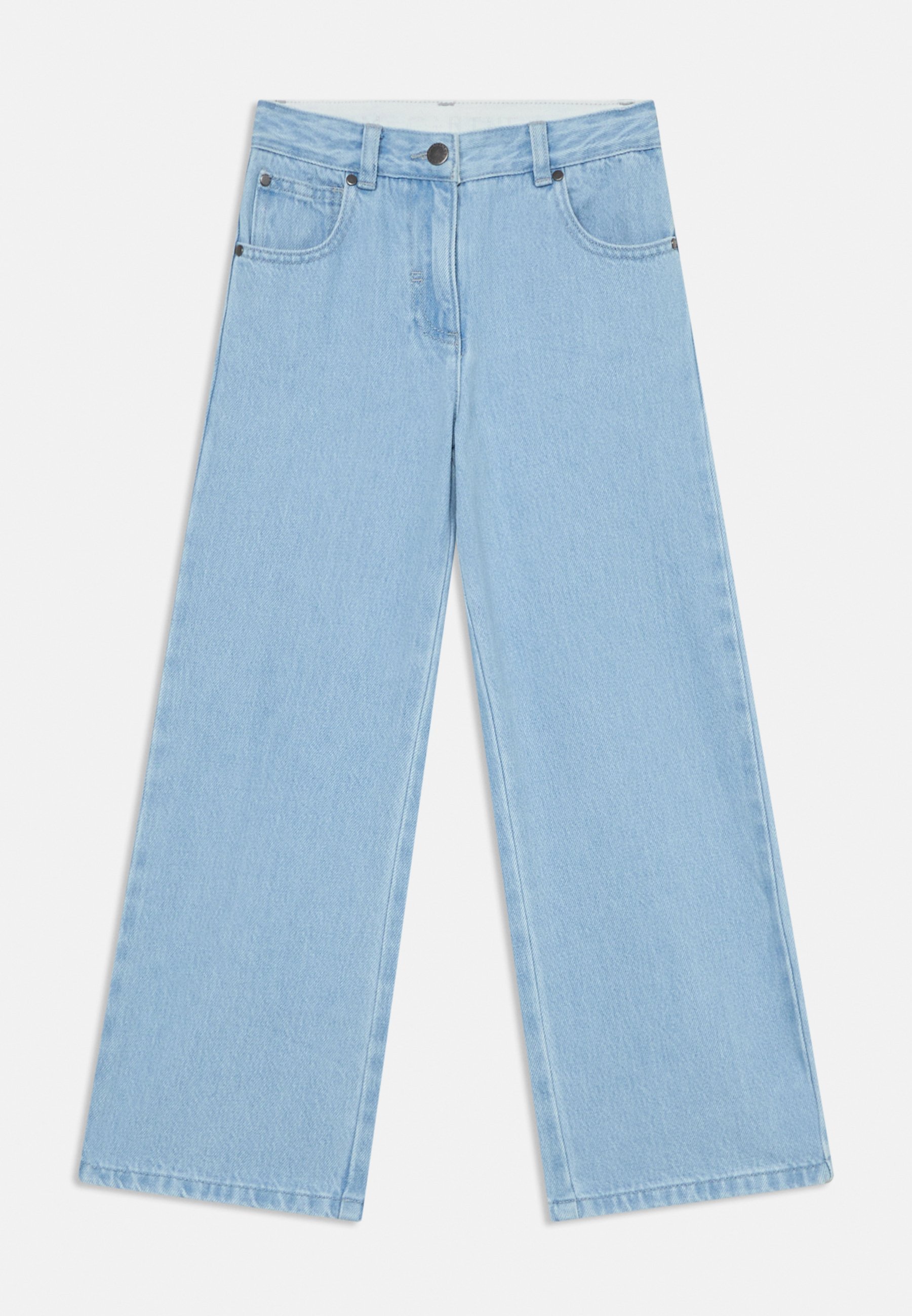 Stella McCartney Kids jeans met rechte pijpen - lichtblauwe denim