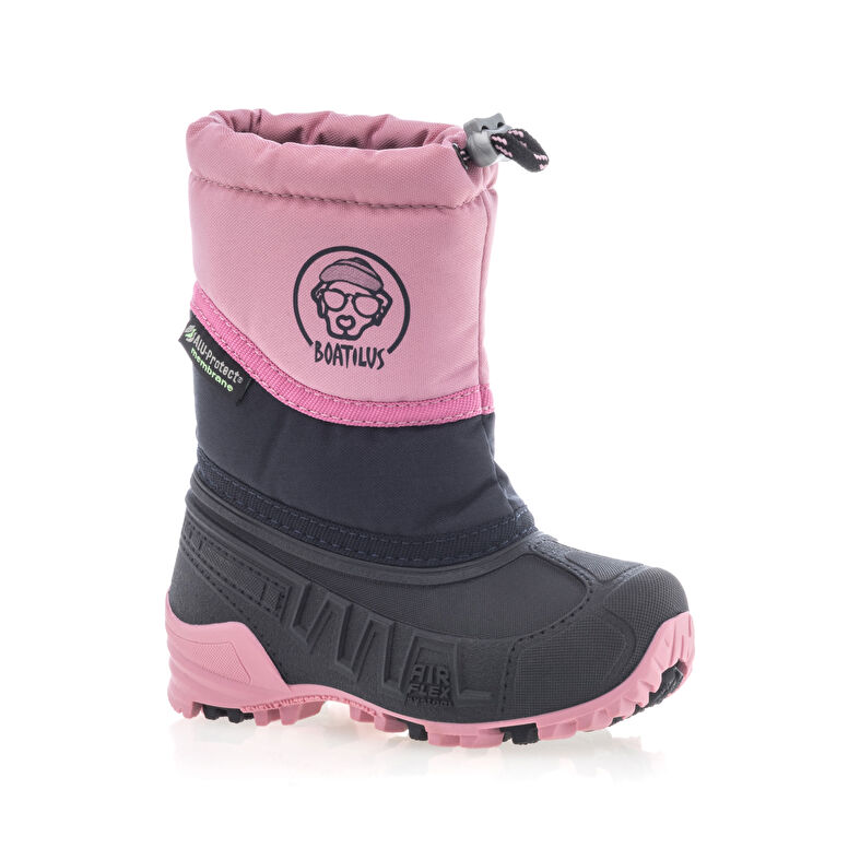 Botas rosas para niña