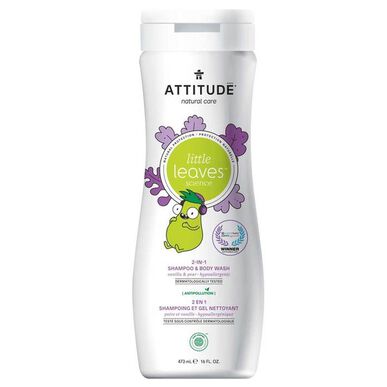 Attitude Baby Shampoo and Shower Gel Vanilla and Pear 473 ml 473 ml