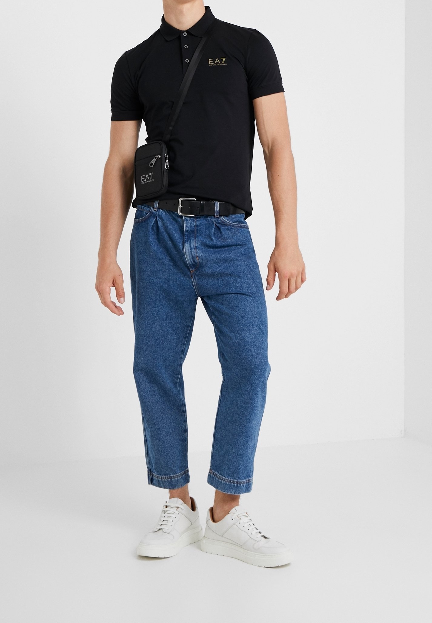 EA7 Emporio Armani Polohemd - schwarz