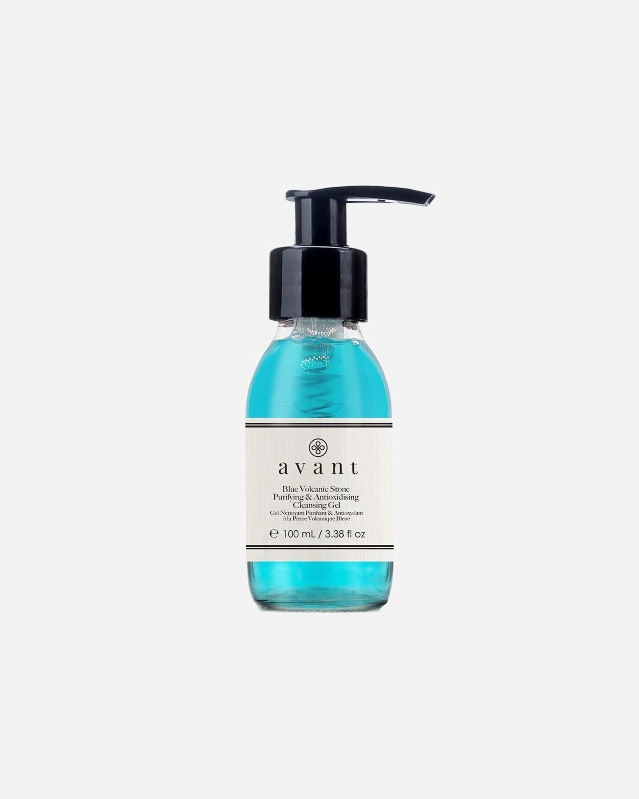 Avant Skincare Age Radiance гел за лице са плавим вулканским каменом - чишћење и антиоксиданс - 100 мл