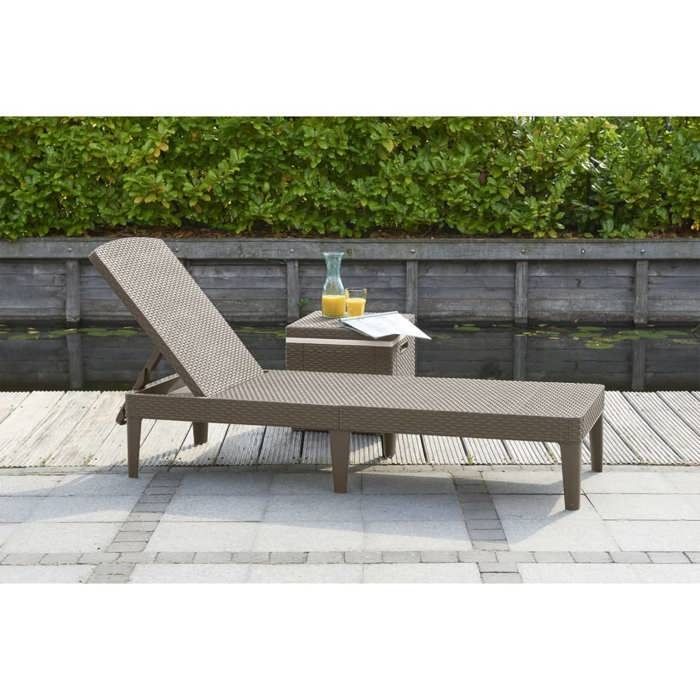 Keter Chaise longue Jaipur Cappuccino 235163 420018
