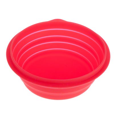 Silikone rejseskål