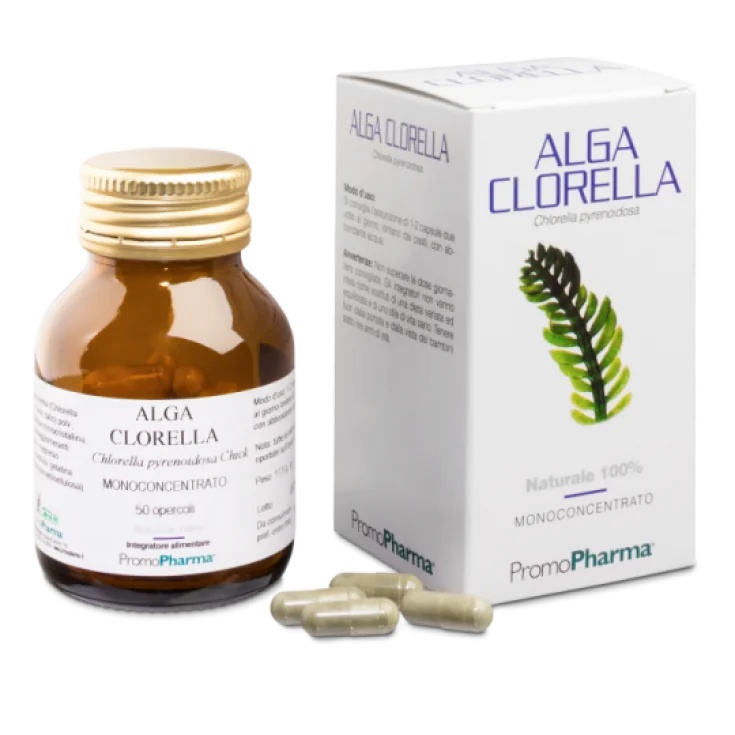 PROMOPHARMA Alge Chlorella 50 kapsula Učinak čišćenja