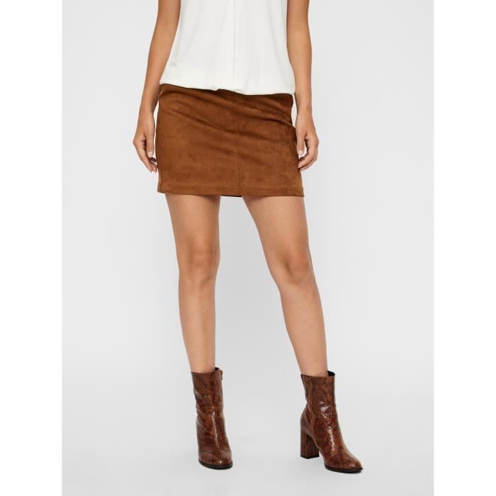 Gonna VERO MODA - Minigonna - Donna - Cognac