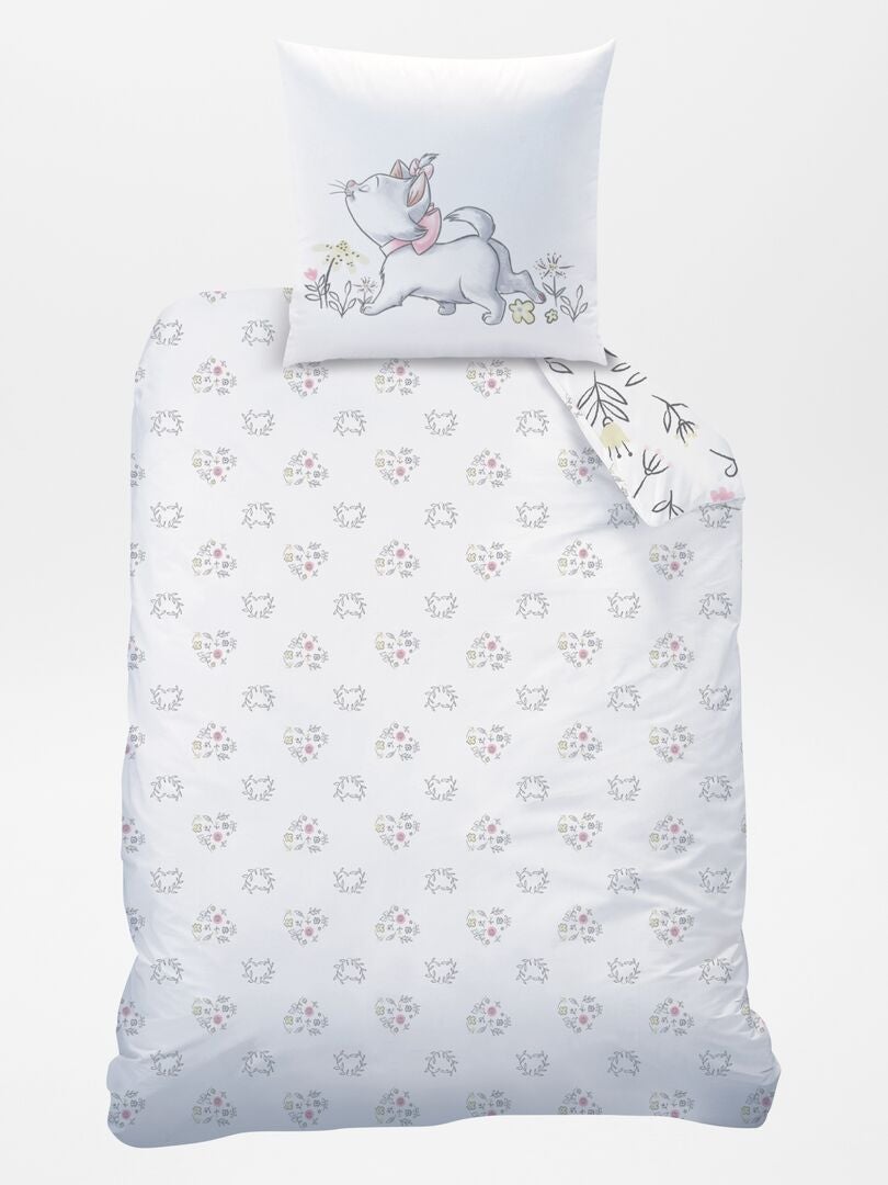 'The Aristocats' beddengoedset - eenpersoons - WIT
