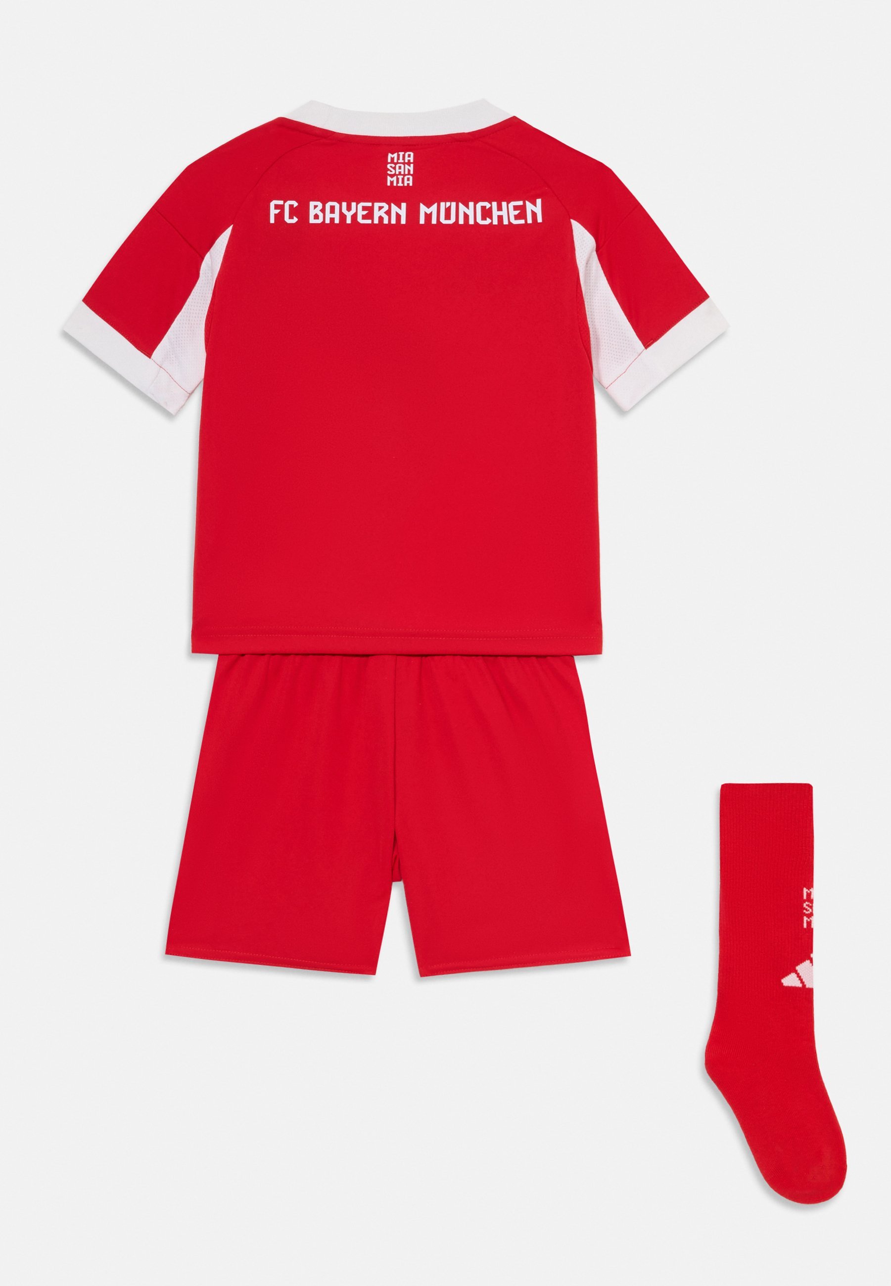 adidas Performance FC BAYERN 2025/2026 HOME KIDS UNISEX SET - Overige accessoires - rood