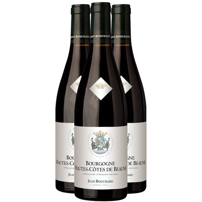 Jean Bouchard Bourgogne Hautes Côtes de Beaune 2022 - Vin Rouge de Bourgogne (3x75cl)