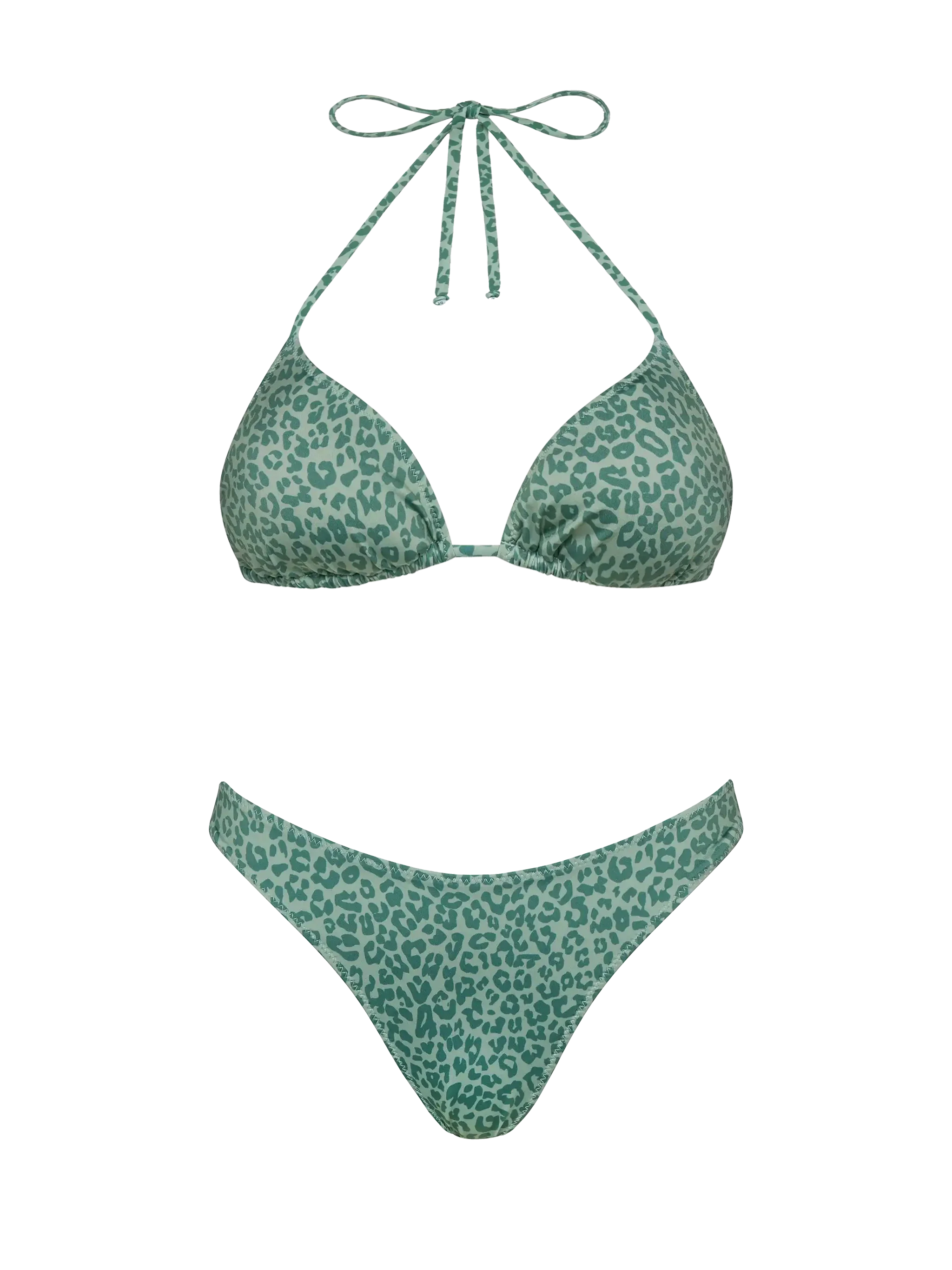 Leah Naomi driehoekbikini met dierenprint