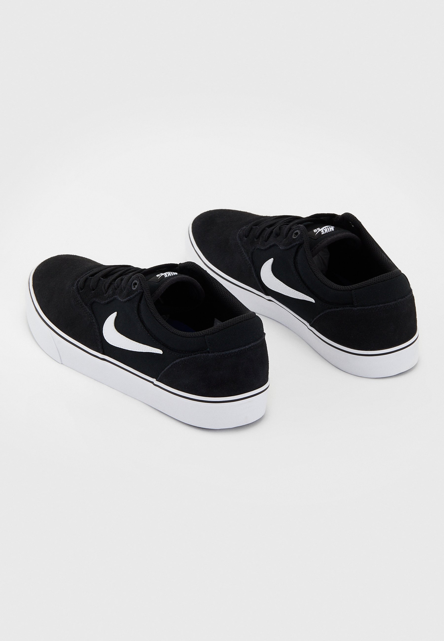 Nike SB CHRON 2 UNISEX - Sneakers - zwart/wit
