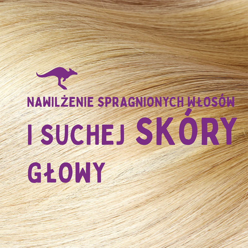 Máscara hidratante e suavizante Aussie SOS Supercharged Hydration para cabelo e couro cabeludo.