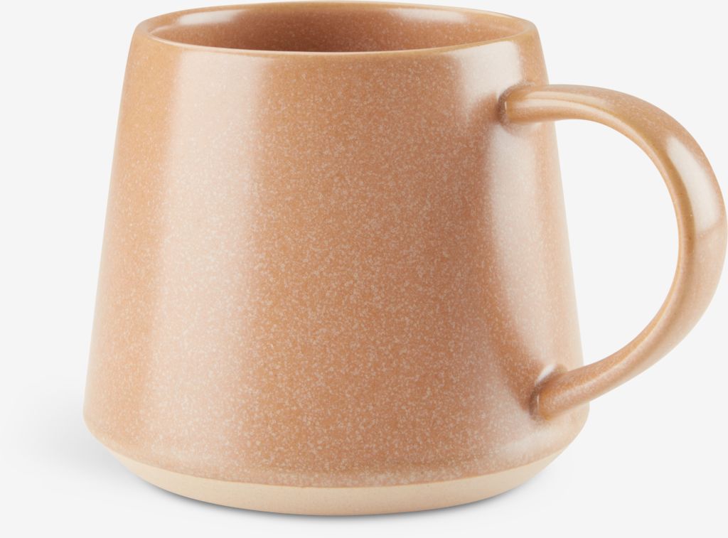 OLLE OLLE skodelica 33cl Ø10xŠ9cm rjava