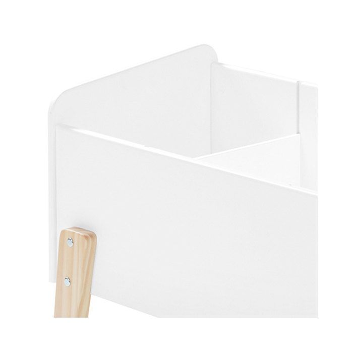 KIDDY Coffre à jouets Blanc